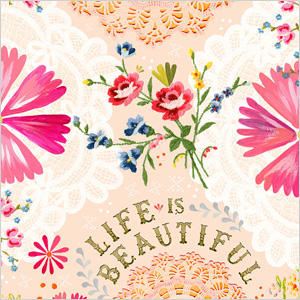 Life is Beautiful print
