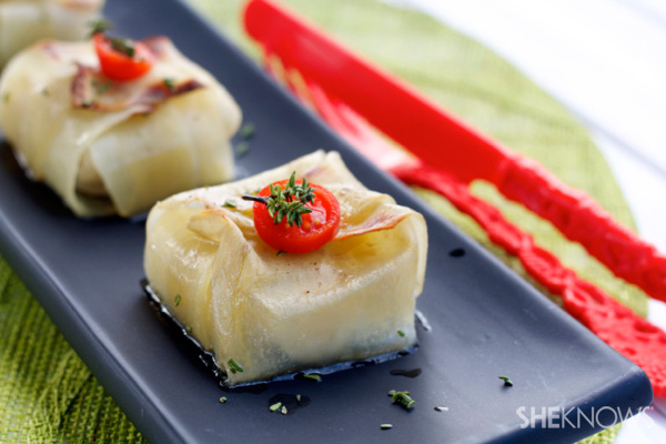 fish and potato squares