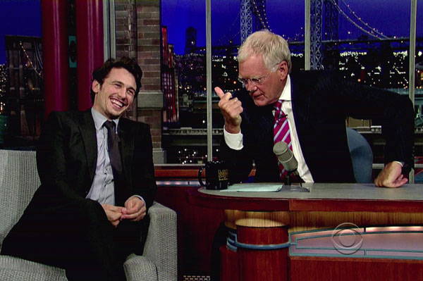 James Franco on David Letterman