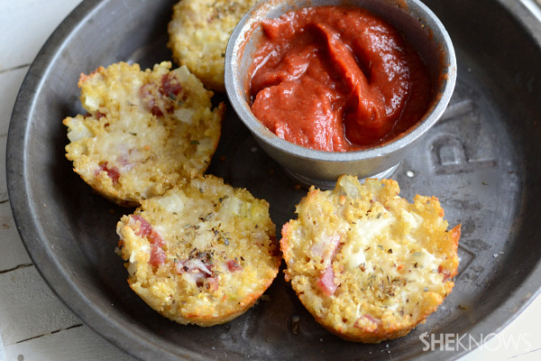 Healthy nibbles: Quinoa pizza bites