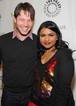 Ike Barinholtz and Mindy Kaling