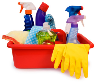 cleaning supplies