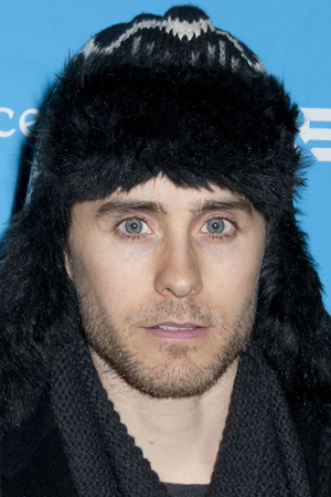 Jared Leto wears an ear as a necklace