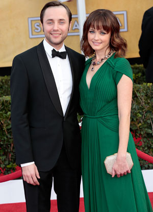 Vincent Kartheiser and Alexis Bledel