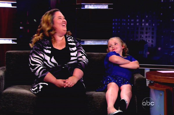 Mama June and Honey Boo Boo on television