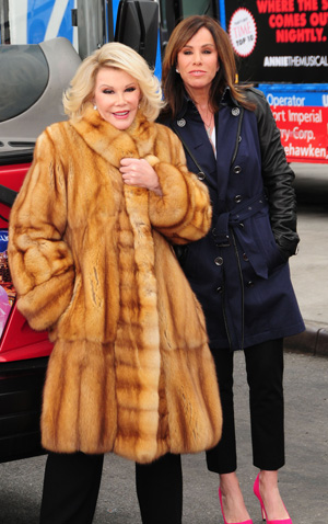 Melissa and Joan Rivers