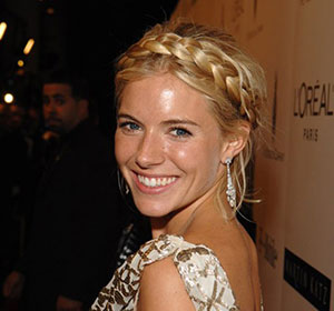 Braided updo