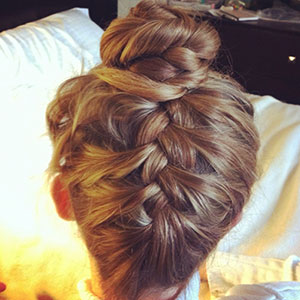 Upside down braid