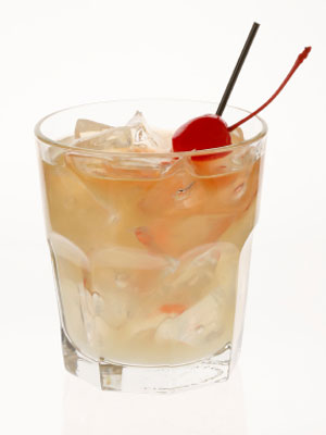 Cruzan Irish cherry soda