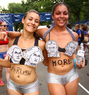Mount Rushmore underpants run