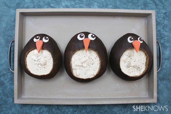 Make eyes, beaks and fill it up!
