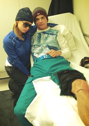 Paris Hilton and River Viiperi