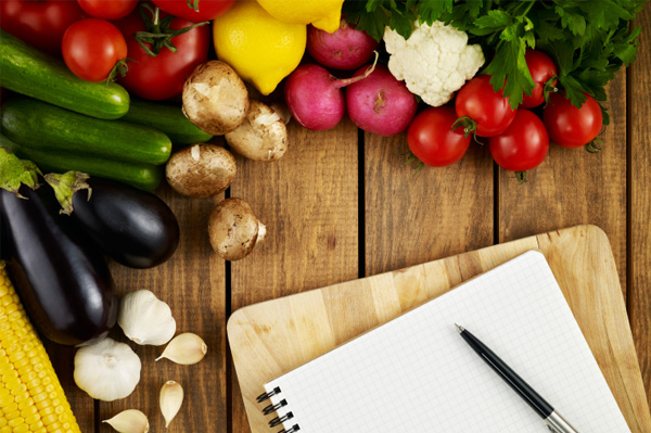 Recipe with vegetables