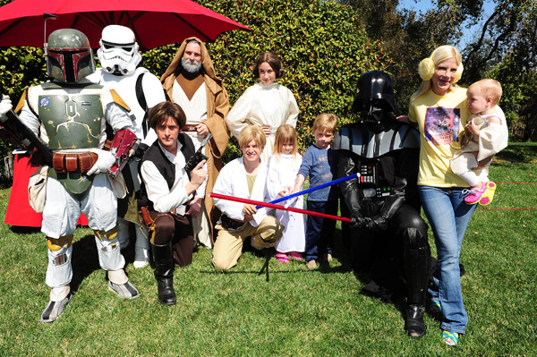 Tori Spelling's Star Wars birthday party for Liam