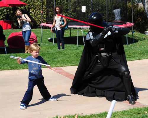 Tori Spelling's Star Wars birthday party for Liam