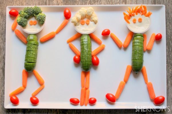 Super Snack: Veggie People