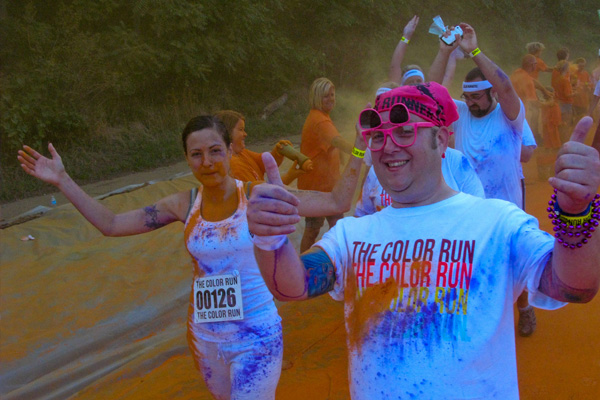 The color run