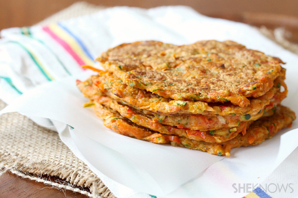 Vegetable Packed Pancakes