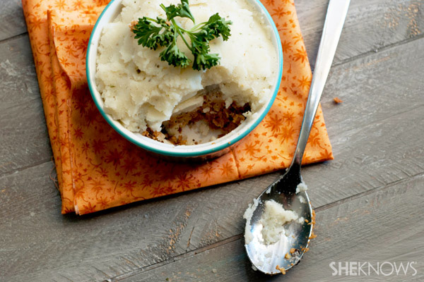 Vegetarian style Sheppard’s pie recipe