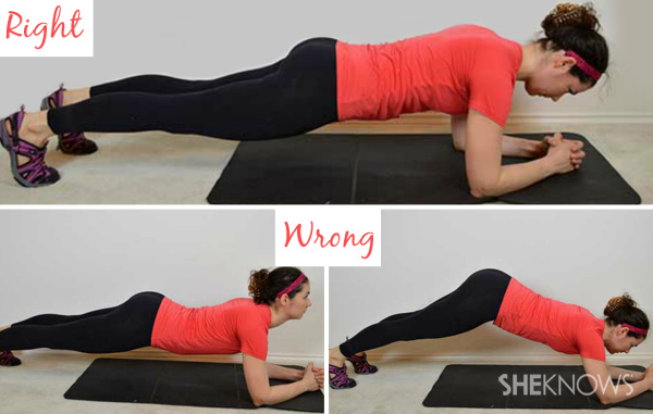 How to do planks correctly