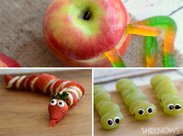 3 Edible creepy crawlies