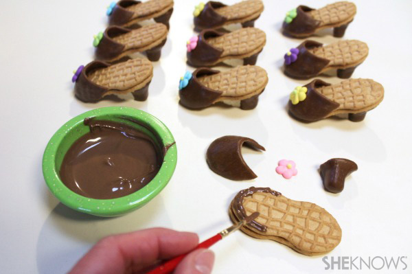 Nutter Butter high-heel cookies