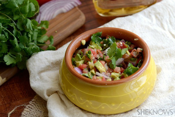 Tequila pico de gallo
