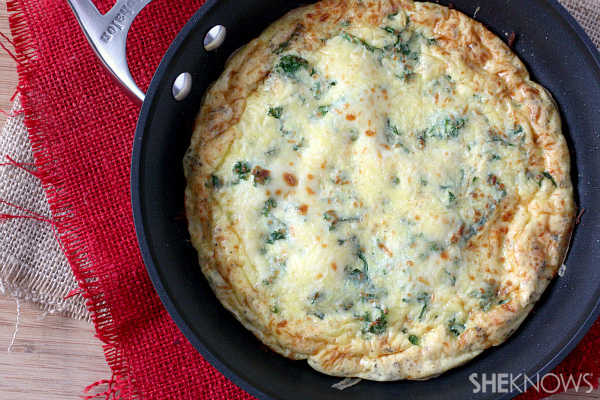 Kale frittata
