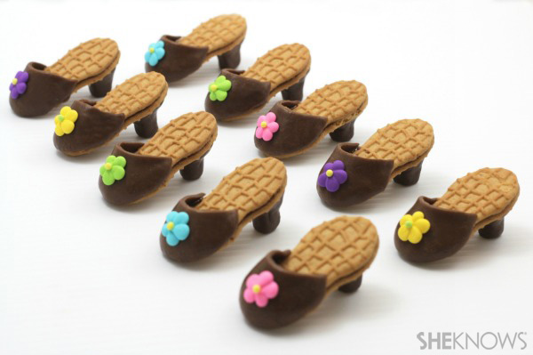 Nutter Butter high-heel cookies