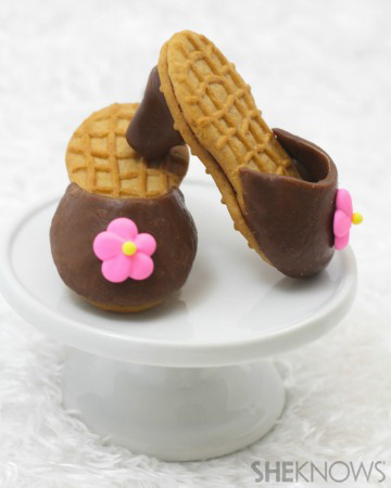 Nutter Butter high-heel cookies