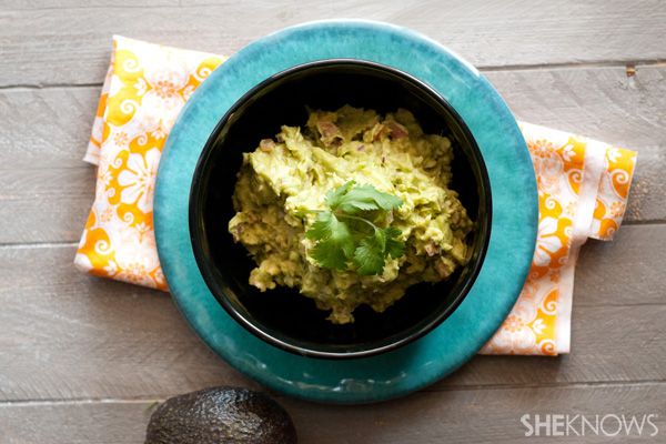 Tropical guacamole recipe