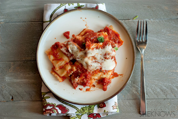 Baked ravioli