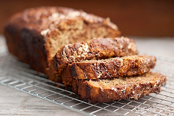 Chocolate fluffernutter banana bread