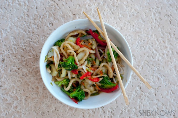 singapore noodle bowl