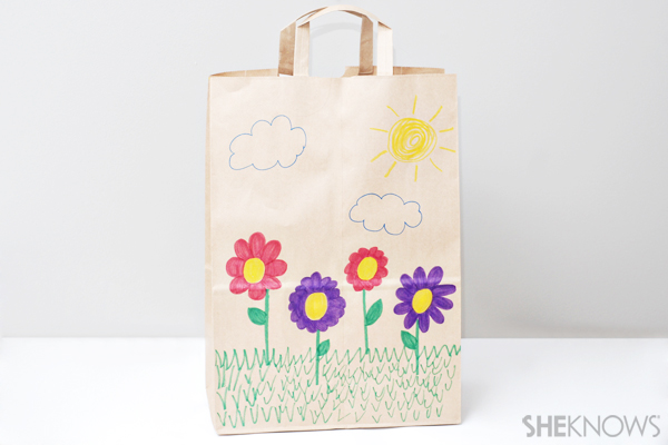 Earth Day crafts - Cleanup bags