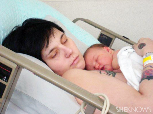 Kay Kaufman's birth photo