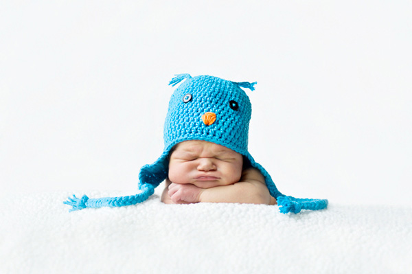baby photo with hat