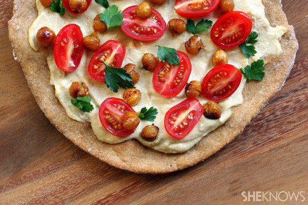 Mediterranean Breakfast Pizza