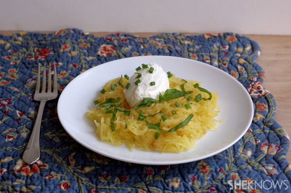 Spaghetti Squash with Ricotta and Herbs Recipe