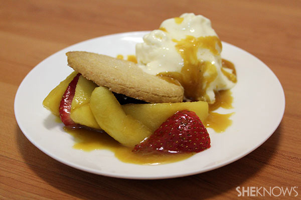 Apple pie smash