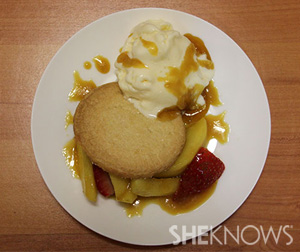 Apple pie smash