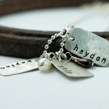 Dog Tag Necklace for Mom