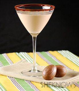 Caramel Cadbury Egg Martini