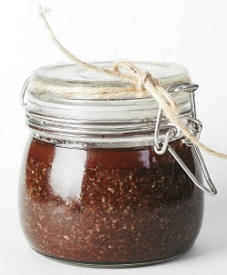 Chocolate honey scrub