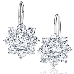 Mother's Day gift - Diamond earrings