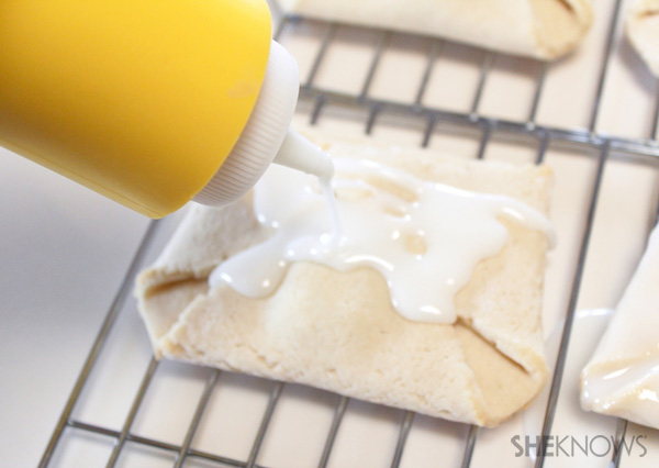 Dirty diaper cookies for a baby shower