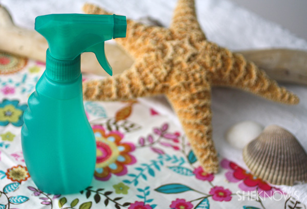 DIY Salt spray for beachy waves