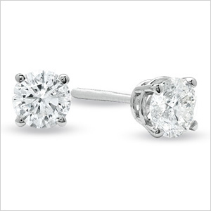 Diamond studs- for her