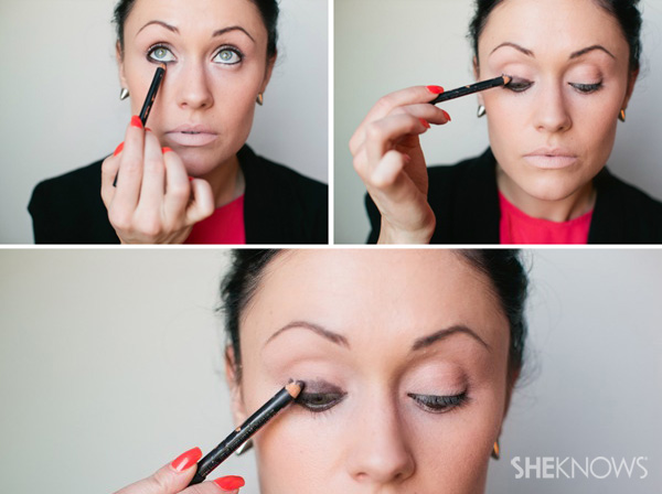 How to create a bronze smoky eye