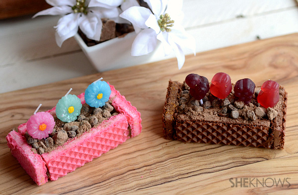 cookie flower bed